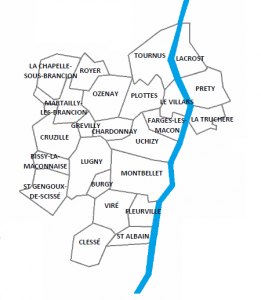 CARTE BLANCHE AVEC COMMUNES